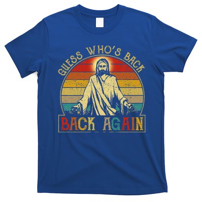Guess Whos Back Jesus Easter Funny Religious T-Shirt