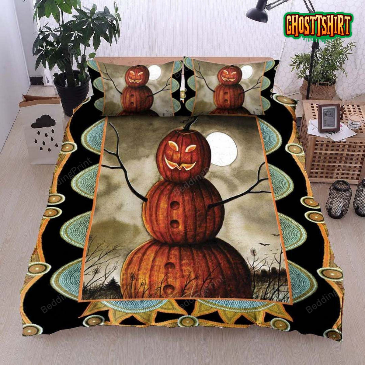 Halloween Bed Sheets Duvet Cover Bedding Set