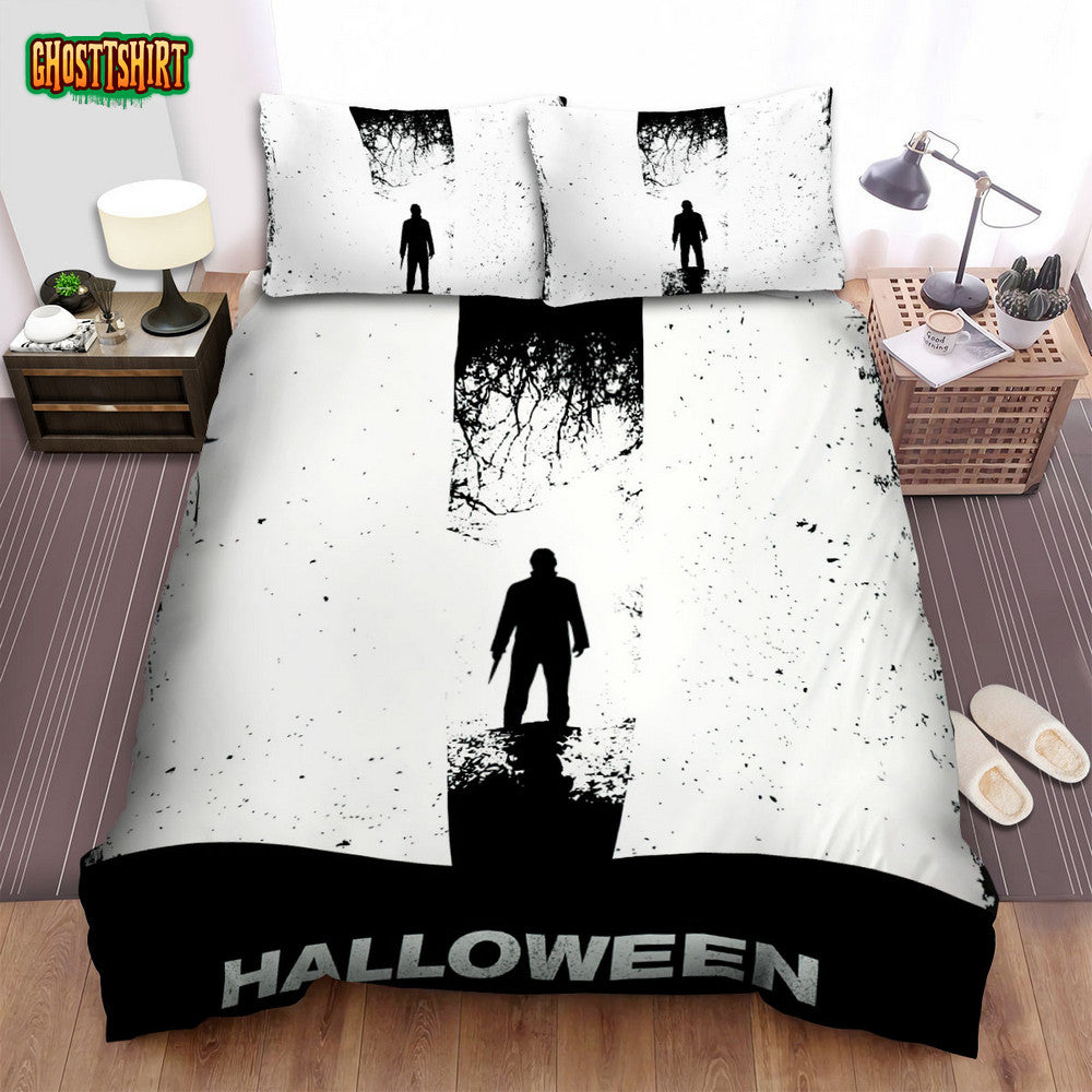 Halloween (I) Movie Art Bed Sheets Spread Comforter Duvet Cover Bedding Set Ver 23