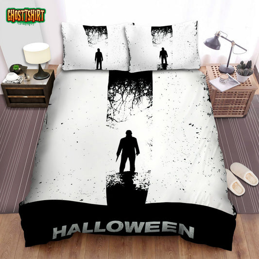Halloween (I) Movie Art Bed Sheets Spread Comforter Duvet Cover Bedding Set Ver 23