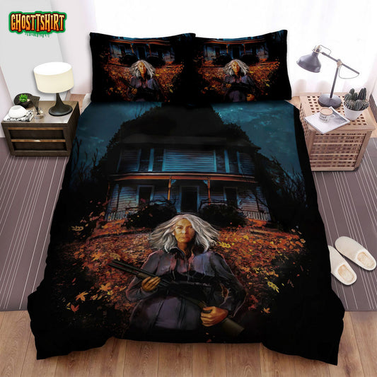 Halloween (I) Movie Art Bed Sheets Spread Comforter Duvet Cover Bedding Set Ver 36