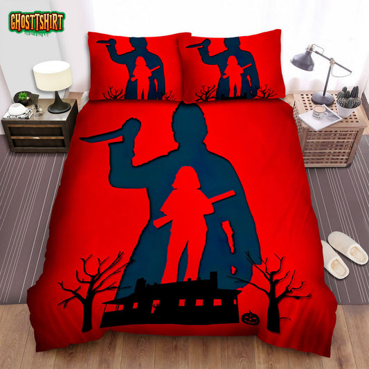 Halloween (I) Movie Art Bed Sheets Spread Comforter Duvet Cover Bedding Set Ver 6