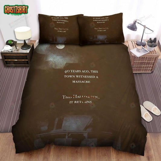 Halloween (I) Movie Poster Bed Sheets Spread Comforter Duvet Cover Bedding Set Ver 5