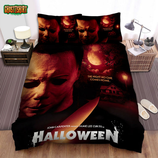 Halloween (I) Movie Poster Bed Sheets Spread Comforter Duvet Cover Bedding Set Ver 7