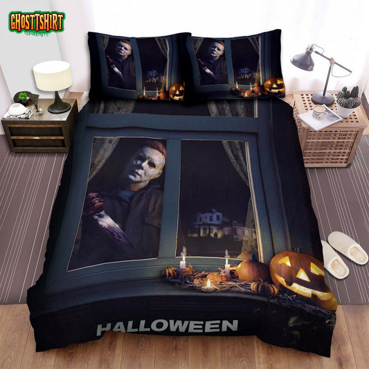 Halloween (I) Movie Poster Bed Sheets Spread Comforter Duvet Cover Bedding Set Ver 9