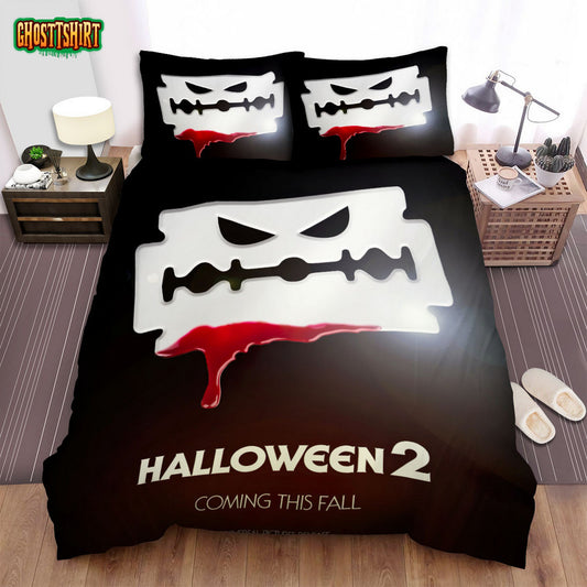 Halloween Ii Movie Poster Vi Photo Bed Sheets Spread Comforter Duvet Cover Bedding Set