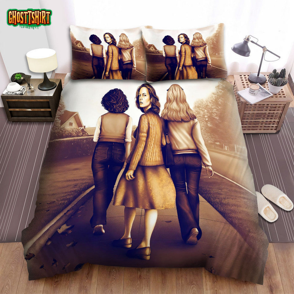Halloween Movie Drawing Photo Bed Sheets Spread Comforter Duvet Cover Bedding Set