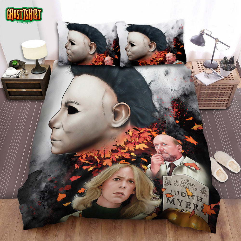 Halloween Movie Poster I Bed Sheets Spread Comforter Duvet Cover Bedding Set