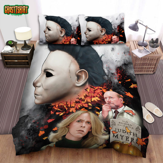 Halloween Movie Poster I Bed Sheets Spread Comforter Duvet Cover Bedding Set