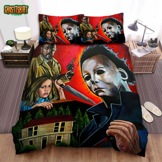 Halloween Movie Poster Ii Bed Sheets Spread Comforter Duvet Cover Bedding Set
