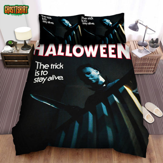 Halloween Movie Poster Xi Bed Sheets Spread Comforter Duvet Cover Bedding Set