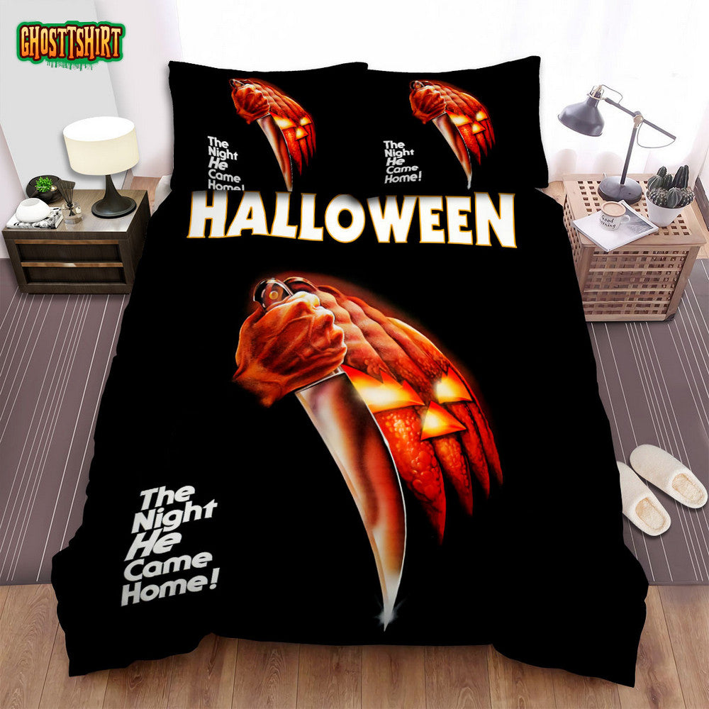 Halloween Movie Poster Xii Bed Sheets Spread Comforter Duvet Cover Bedding Set
