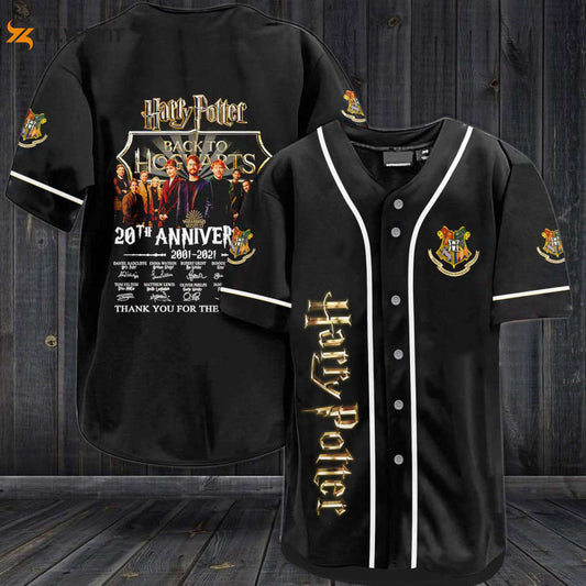 Harry Potter 20th Anniversary Return to Hogwarts Baseball Jersey - lylyprint.com