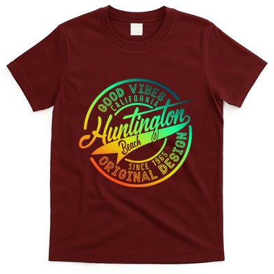 Huntington Beach Good Vibes Original Design T-Shirt