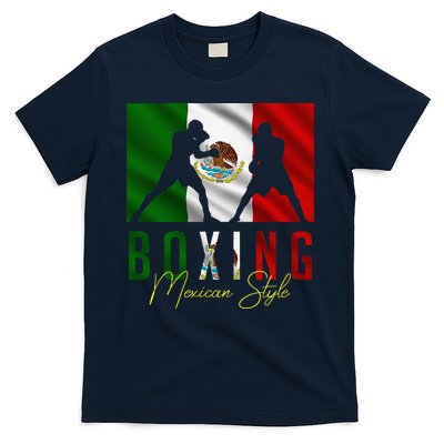 Humorous Boxing Mexican Sparring Kickboxing Kickboxer Fan T-Shirt