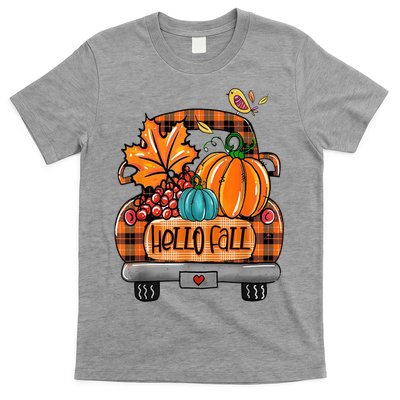 Hello Fall Pumpkin Truck Cute T-Shirt