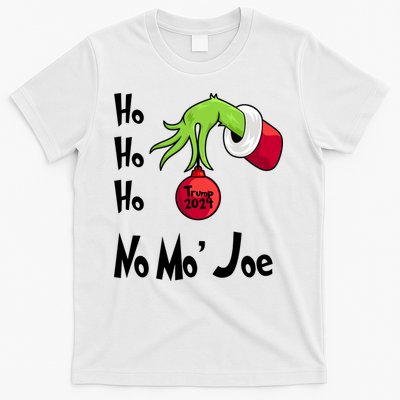 Ho Ho Ho No More Joe Trump 2024 Funny Christmas T-Shirt