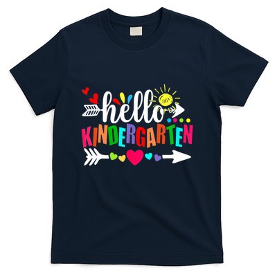 Hello Kindergarten Back To School Teachers First Day T-Shirt