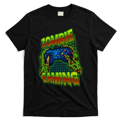 Halloween Monster Zombie Gaming Video Gamer Addict T-Shirt
