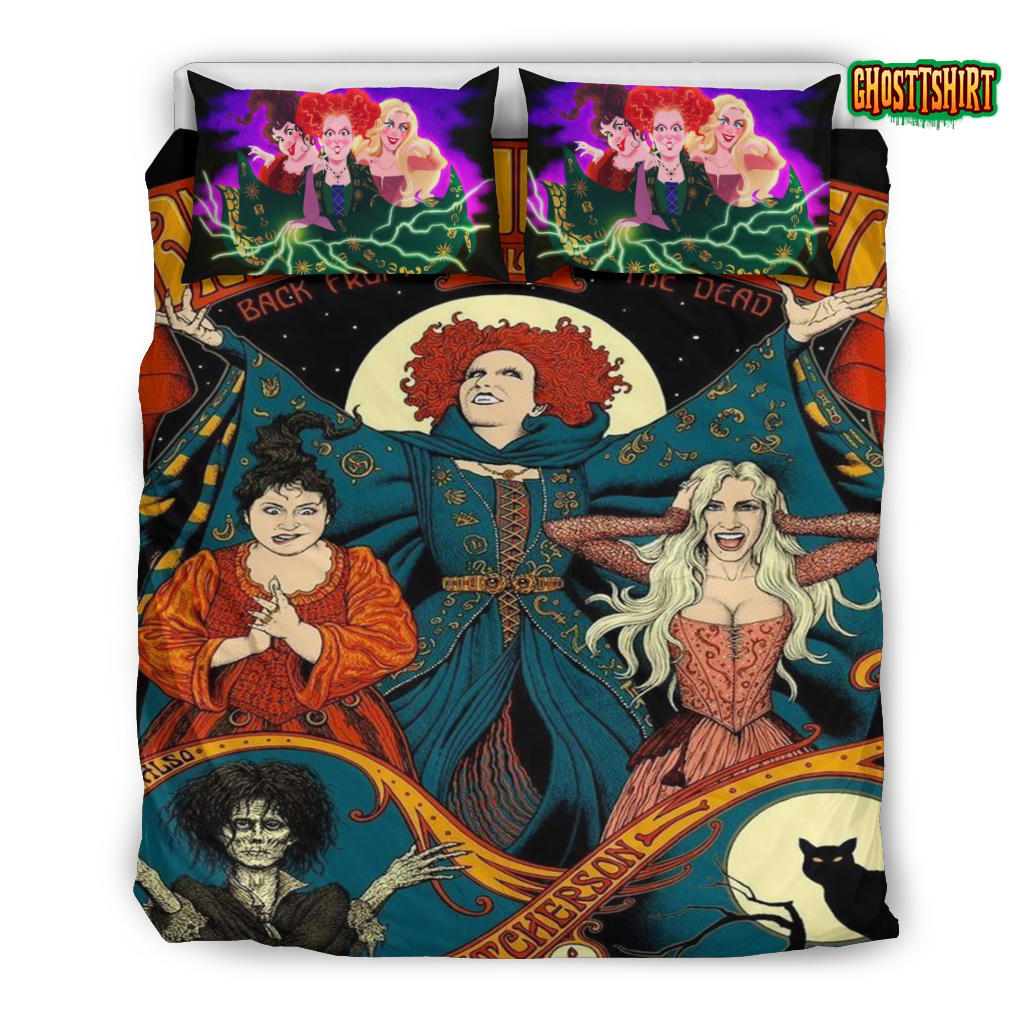 Hocus Pocus Bedding Set - Halloween Bedding Set