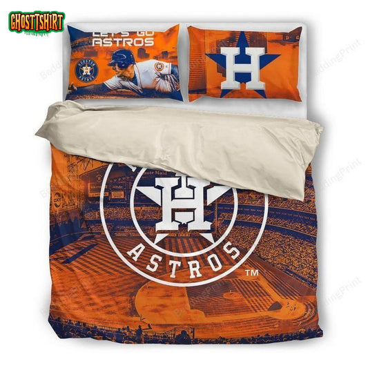 Houston Astros (2 Styles) Bedding Set