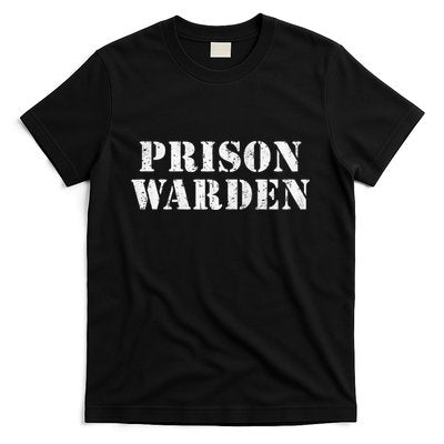 Haunted Prison Guard Halloween Outfit T-Shirt