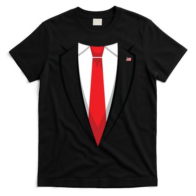 Halloween Trump Suit Us President Easy Costume T-Shirt