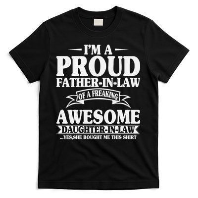 I’m A Proud Father In Law Of A Freaking Awesome T-Shirt