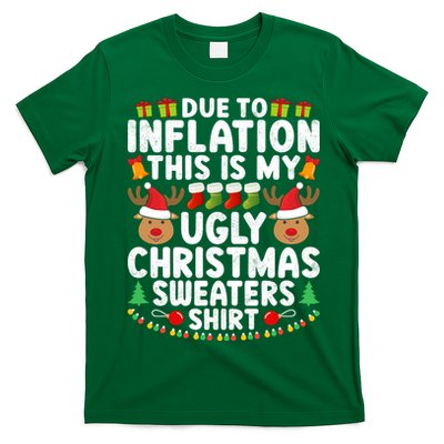 Inflation Fun Ugly Christmas Sweater T-Shirt
