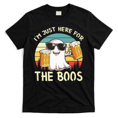 I'm Just Here For The Boos Halloween Beer Lovers T-Shirt