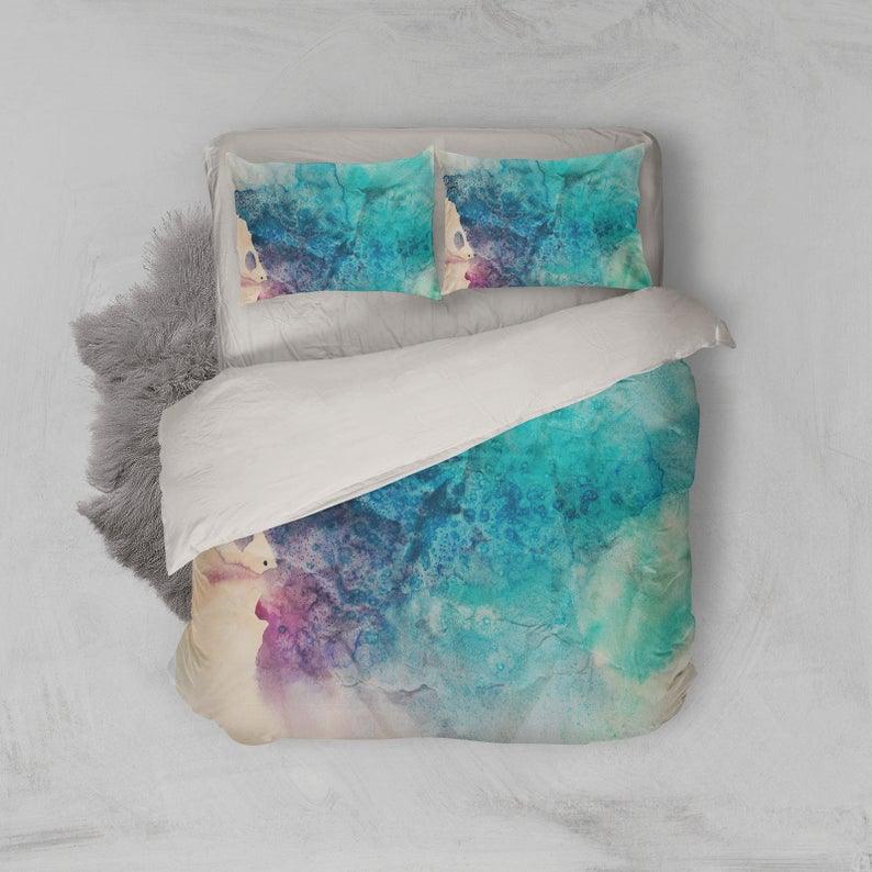 3D Black Basketball Quilt Cover Set Bedding Set Pillowcases 02