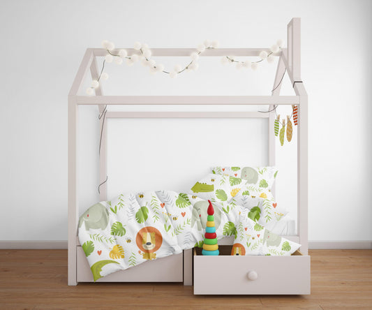 3D Cartoon lion Bedding Set Quilt Cover Quilt Duvet Cover ,Pillowcases Personalized  Bedding,Queen, King ,Full, Double 3 Pcs