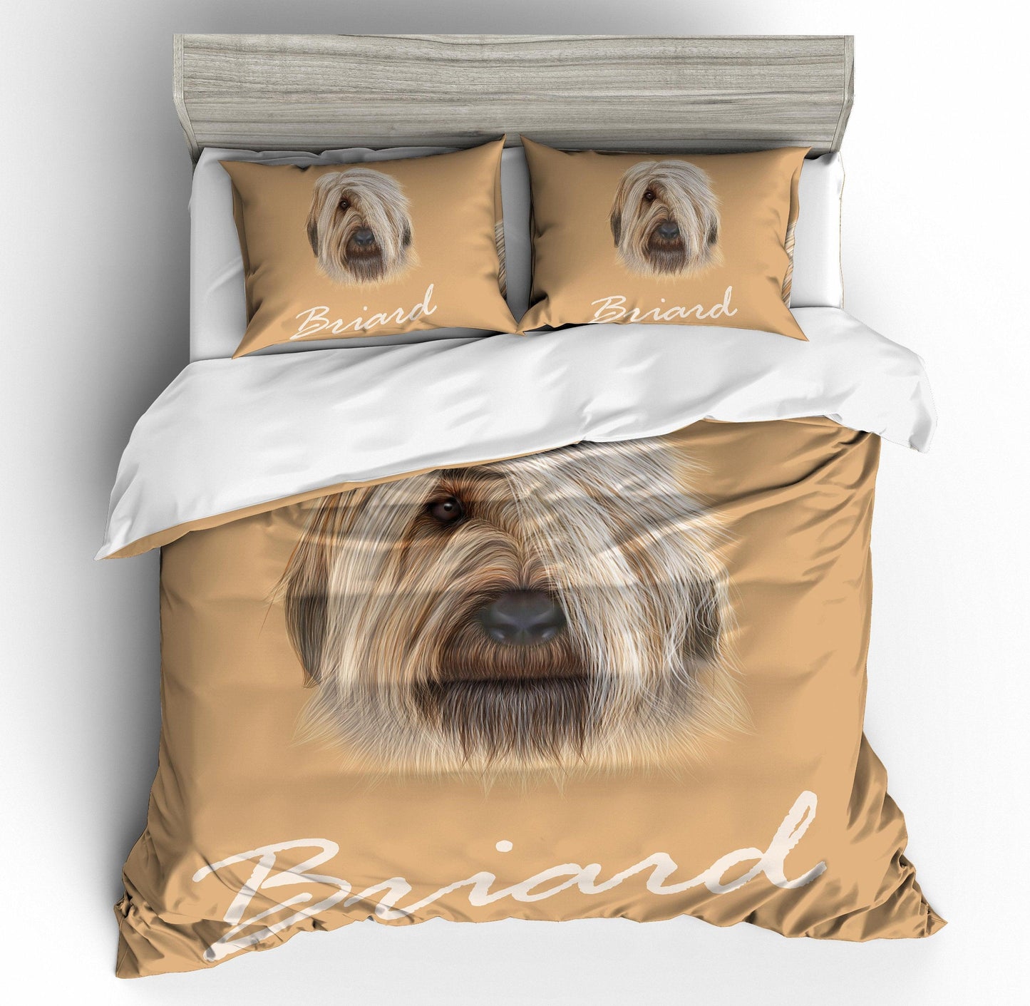 3D Cartoon Old English Sheepdog  Quilt Cover Set Bedding Set Pillowcases