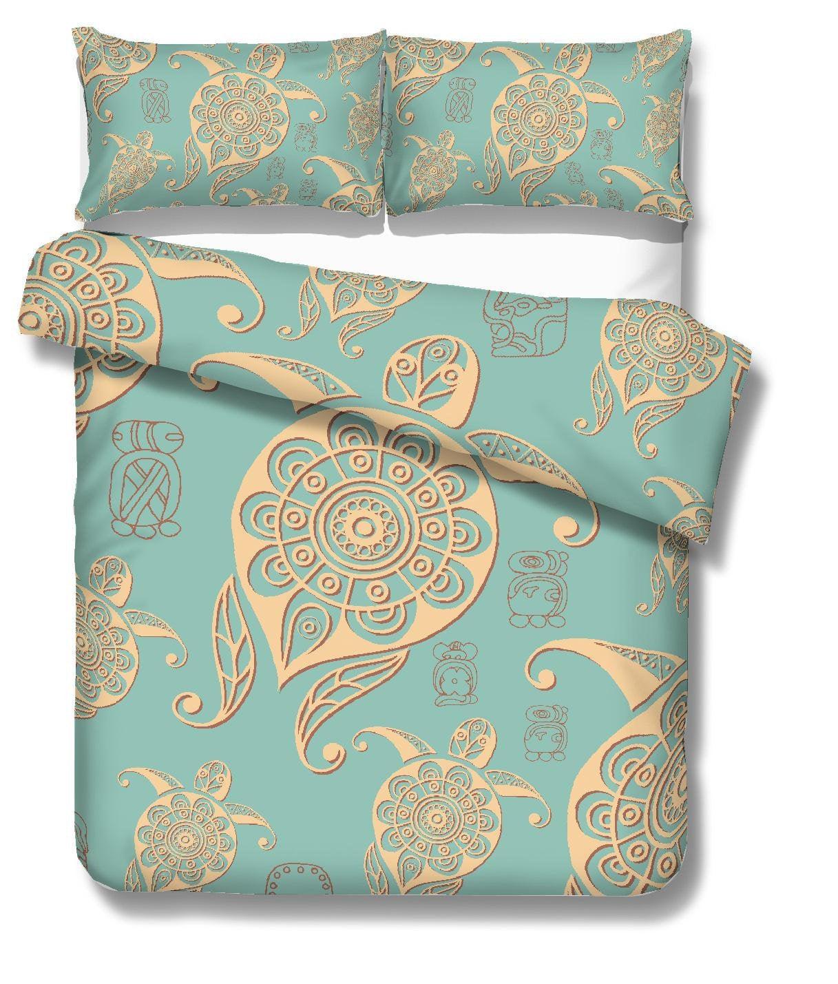 3D Abstract  Turtle  Quilt Cover Set Bedding Set Pillowcases