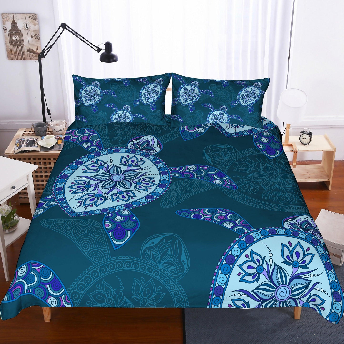 3D Cartoon  Abstract  Turtle  Quilt Cover Set Bedding Set Pillowcases