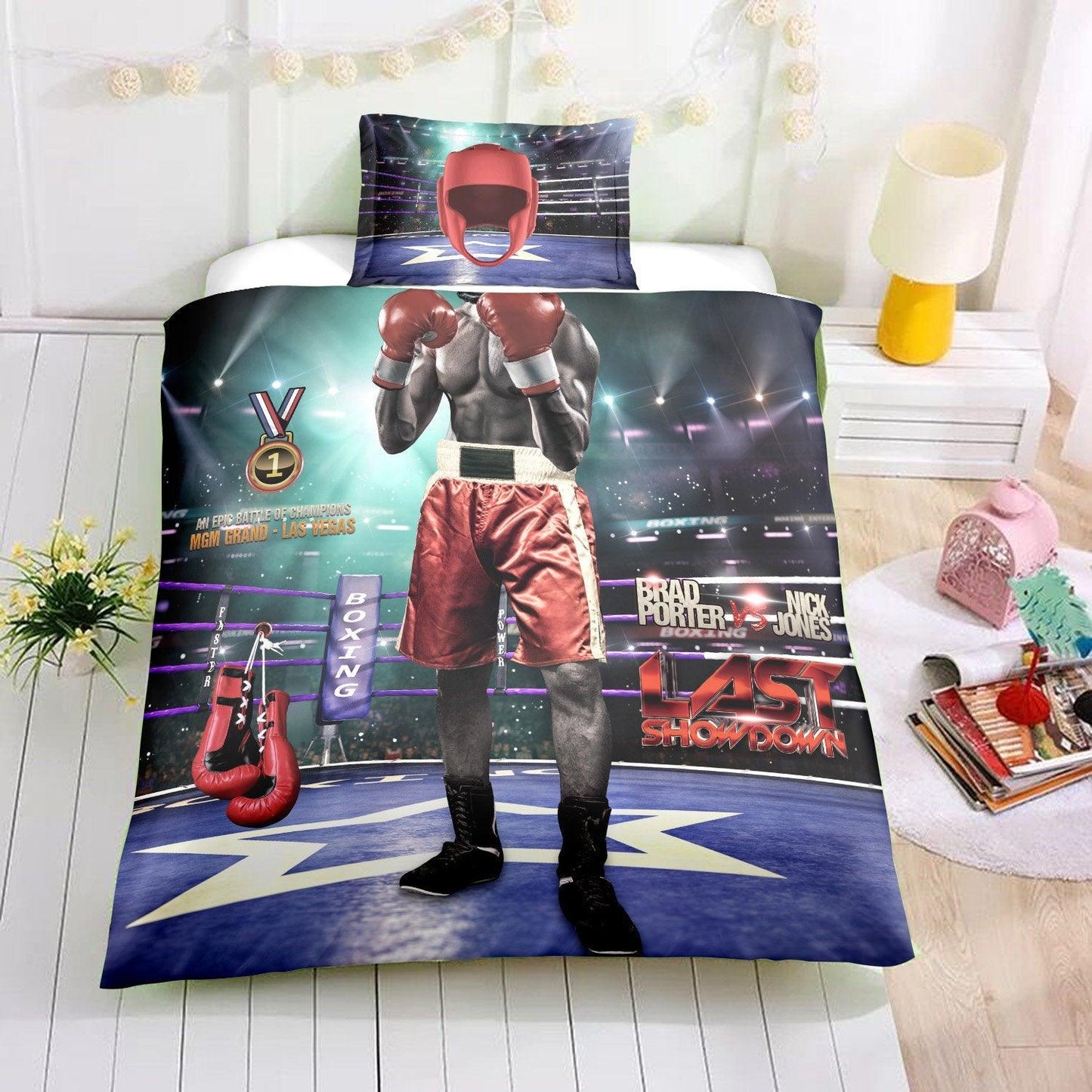 3D Boxers  Quilt Cover Set Bedding Set Pillowcases