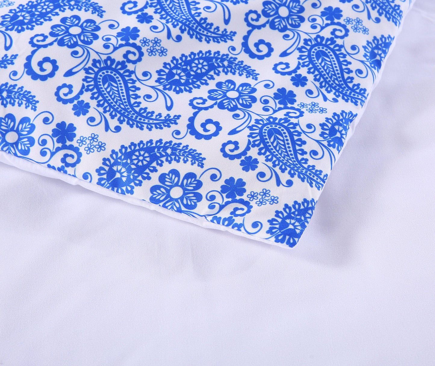 3D Bohemian Mandalas Blue Flower Bedding Set Quilt Cover Quilt Duvet Cover ,Pillowcases Personalized Bedding,Queen, King ,Full, Double 3 Pcs