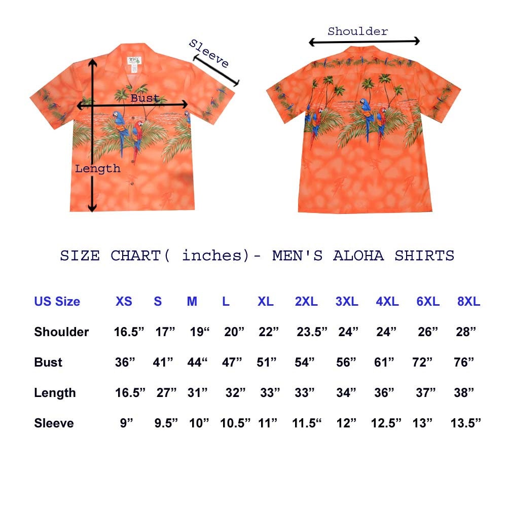 Men's Hawaiian Cotton Shirt - Tropical Print Aloha Shirt, Handmade in Hawaii | Summer Beachwear & Wedding Gift by Ky's Brand