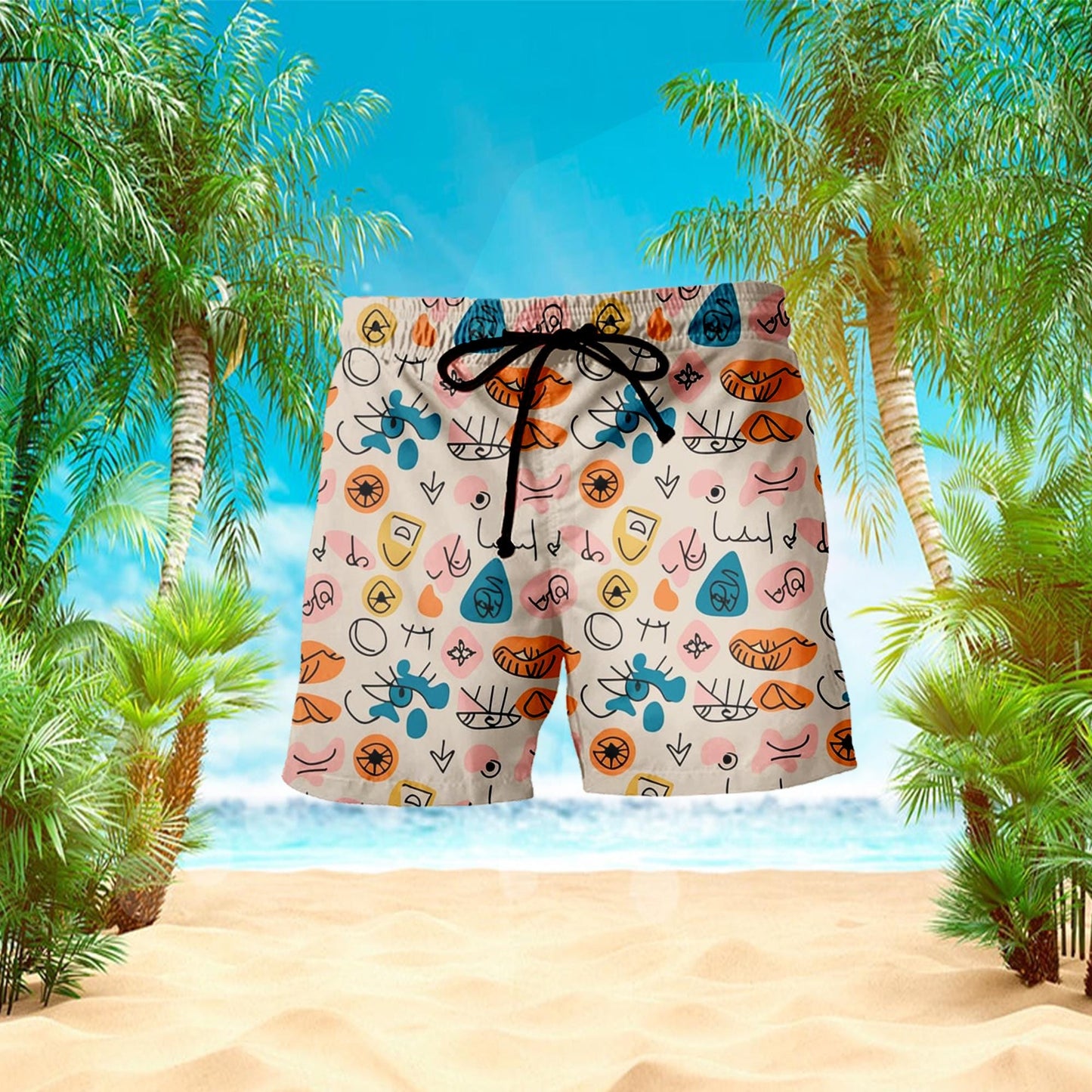 Funny Boobs Hawaiian Shirt for Men - Aloha Funny Boobs Button Down Mens Hawaiian Shirts Short Sleeve Luau Beach Shirt