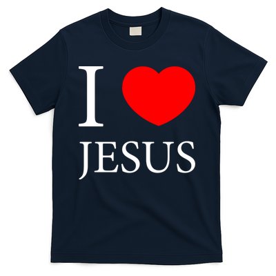 I Love Jesus Simple Logo T-Shirt