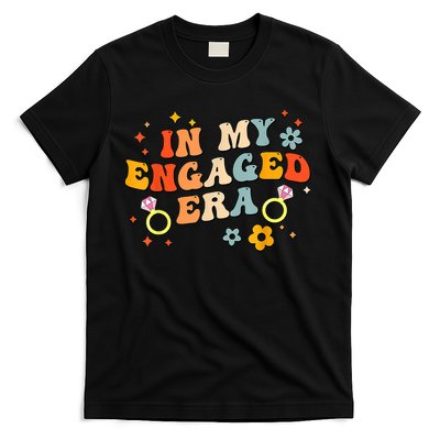 In My Engaged Era Groovy Bride Bachelorette Party T-Shirt