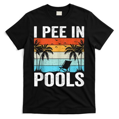 I Pee In Pools Vintage T-Shirt