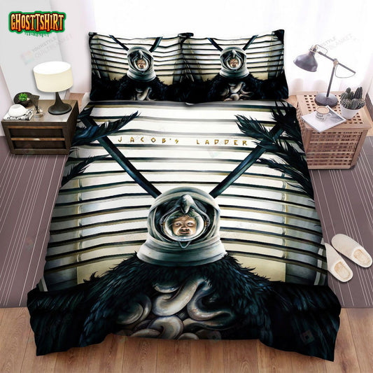 Jacob's Ladder (I) Movie Art Bed Sheets Spread Comforter Duvet Cover Bedding Set