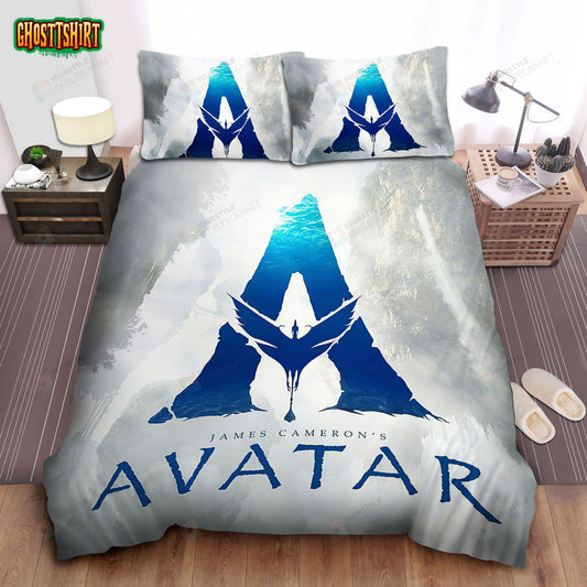 James Cameron's Avatar Movie Poster Bed Sheets Spread Comforter Duvet Cover Bedding Set