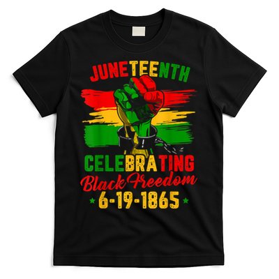Juneteenth Celebrating Black Freedom 1865 African American T-Shirt