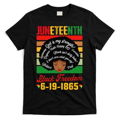 Juneteenth Celebrations Black Freedom Juneteenth 1965 T-Shirt