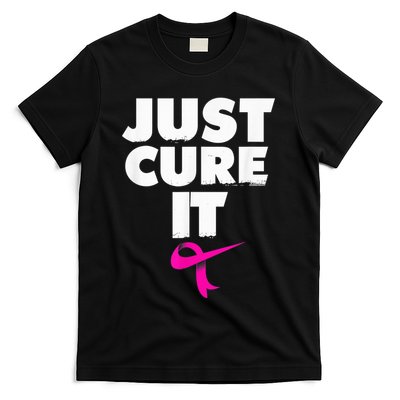 Just Cure iShirt Breast Cancer Awareness Shirt T-Shirt