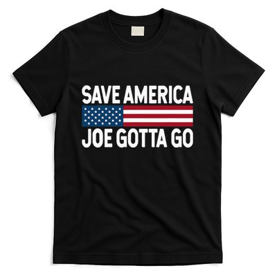 Joe Gotta Go Save America AntiBiden 86 46 Impeach Biden 46 T-Shirt