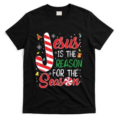 Jesus Is The Reason For The Season Christmas Pajama Gifts T-Shirt