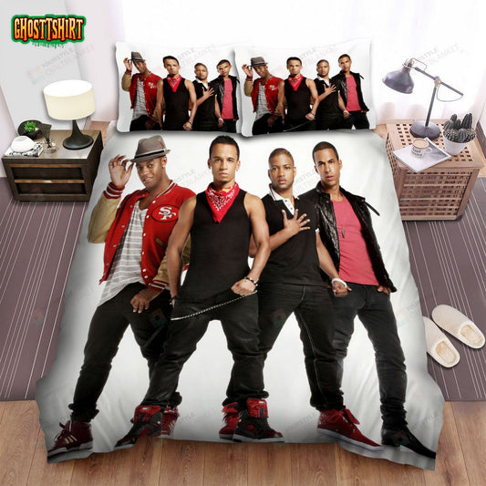 Jls Band Hiphop Bed Sheets Spread Comforter Duvet Cover Bedding Set